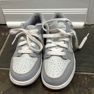 Dunk low kids gray size 13.5